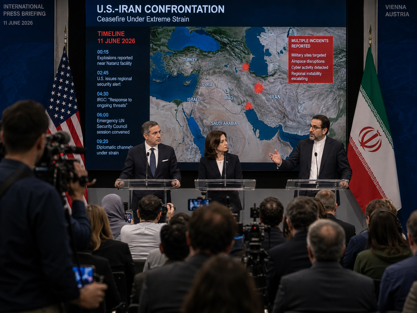Intercambios militares entre Estados Unidos e Irán