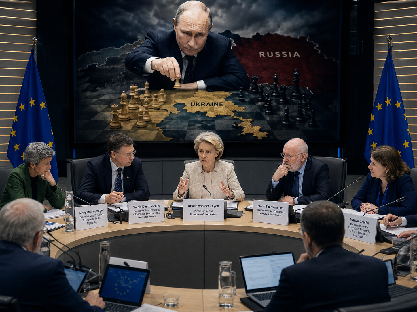 Europa en decadencia ante la crisis geopolítica y la escalada operativa entre Ucrania, Rusia y la estructura de mando occidental