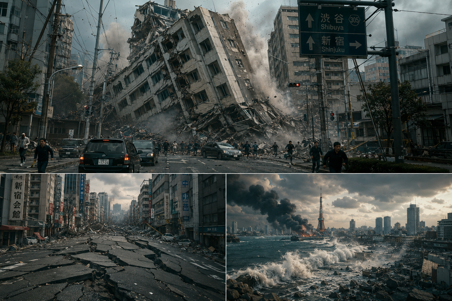 Sismo en Japón