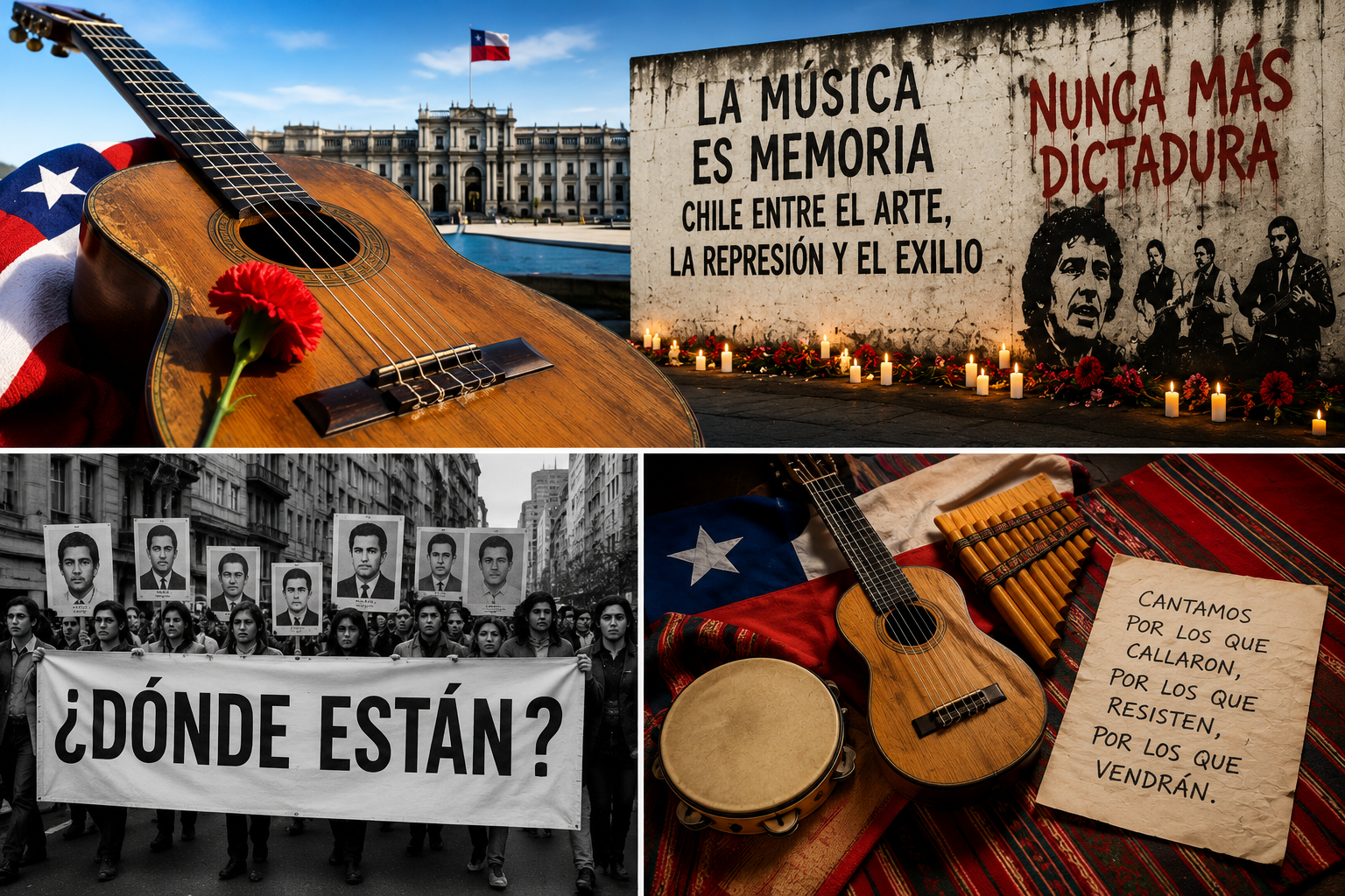 La música como memoria en Chile: arte, represión y exilio