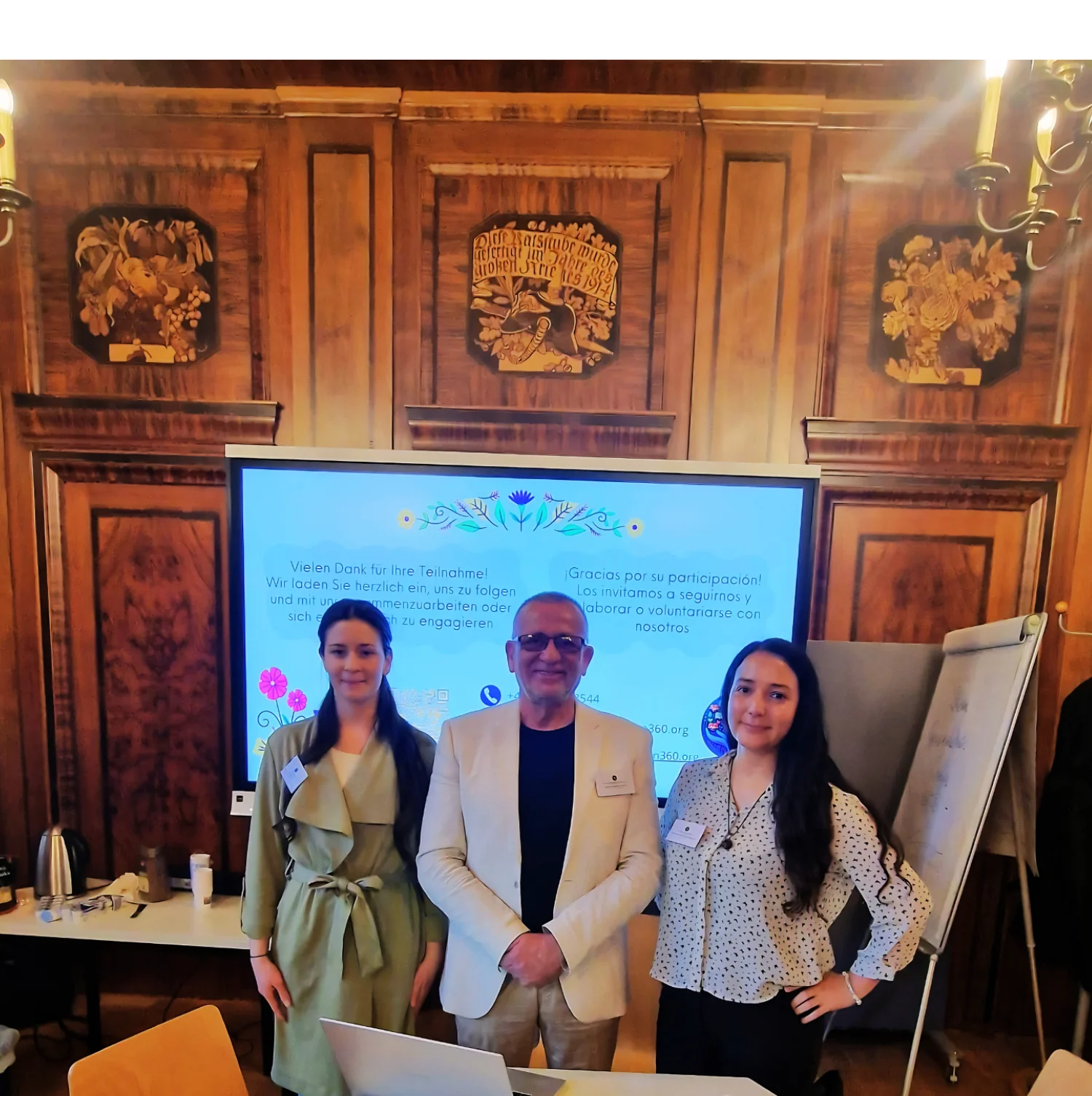 Jimena Riffo Steinke, Jorge Aurelio Riffo y Diana Americano Guerrero